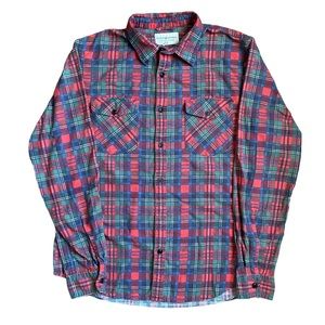 Ralph Lauren Denim & Supply Plaid Button Up Shirt sz L